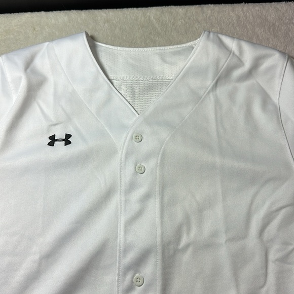 Under Armour Men’s Baseball Jersey White Size XXL - Picture 5 of 5